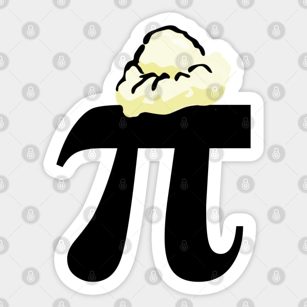 Pi à la mode Sticker by HolidayBug